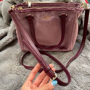 Velvet Kate Spade purse💜